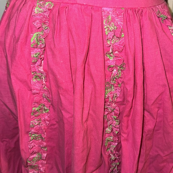 Vintage hot pink square dancing dress! Size SM. Excellent shape! #squaredance - Picture 2 of 11